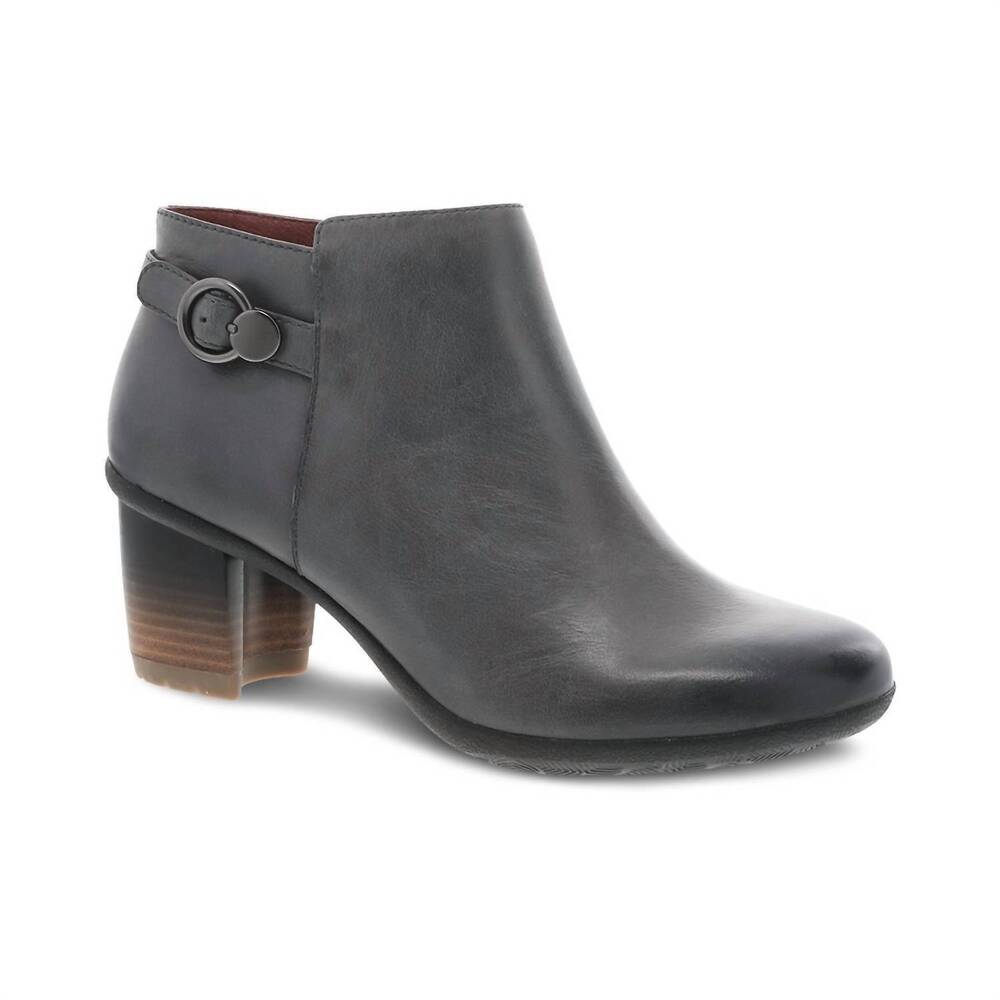NEW DANSKO women's perry waterproof boots in grey burnished